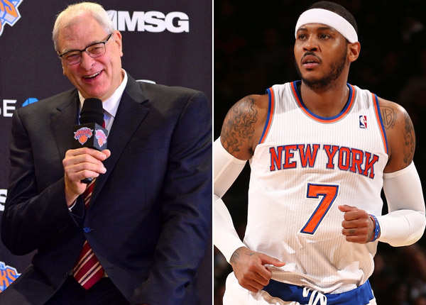 Phil Jackson; Carmelo Anthony